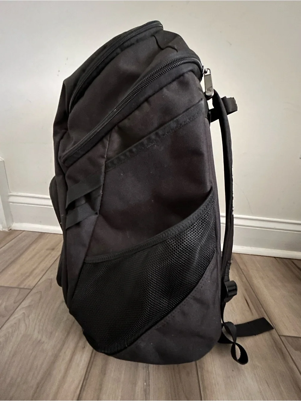 Easton Black Sports Backpack with Front Pocket